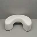 Side Sleeper Pillow with Arm Hole, Ergonomic Zoned Neck Pillow, Comfortable Cervical Pillows, Cooling Memory Foam Pillows, Neck Support Cushion for Bed(Light Grey,1 Piece)