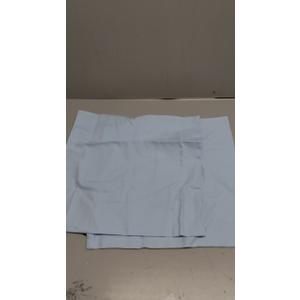 Decorative Throw Pillow Covers 15"x15", Set of 2 Sky Blue Square Couch Pillow Covers