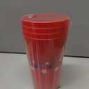 7 x Red party cup tumbler, 4 count, 16 fl. oz.