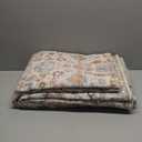 TOPRUUG Hallway 3x12 Runner Rug: Non Slip Runner Rugs with Rubber Backing Floral Soft Kitchen Rug Farmhouse Distressed Carpet Runner for Living Room Bedroom Bathroom (Beige/Colorful, 3X12)