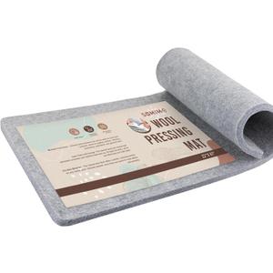 Somime 22x61" Wool Pressing Mat, 100% New Zealand Wool Ironing Mat, Felted Wool Ironing Board for Sewing, Quilting, DIY Crafts, and Embroidery