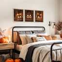 TracyArt Ghost Decor, Halloween Wall Decor - Horror Gifts, Halloween Poster, Unframed 3 Pcs 13" x 17"