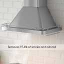 S97020466 HPF30 Range Hood Non-Ducted Filter Replacement Fit for Broan Series, Charcoal Filter Type XC, Traps Odors and Grease, 2PCS