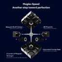 GAN 13 Maglev UV Coated, Magnetic Speed Cube 3x3 Stickerless 56mm Magnets Magic Cube Puzzle Toys for Kids Teens Adults Holiday Stocking Stuffers Birthday Gifts, GAN Flagship, small package