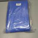 Pool Ground Cloths Pool Cover,16x16 Ft Square Swimming Pool Liner Pad,Anti Tear Above Ground Pool Mat,Preventing Punctures Pool Tarp Cover for Frame Pool Inflatable Top Ring Swimming Pools (Blue)