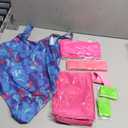 Womens Aerobics Costume 80s Workout Outfit 90s Accessories Set Retro Jogging Suit Waist Bag Gym Yoga Running, Medium