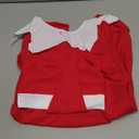 Newborn Baby My First Christmas Outfit Boy Girl Elf Santa Claus Costumes Long Sleeve Romper Jumpsuit with Hat Set (6-12 Months)