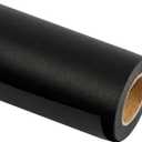 RUSPEPA Black Kraft Paper Roll - 18 inches x 100 feet - Recyclable Paper Perfect for for Crafts, Art, Wrapping, Packing, Postal, Shipping, Dunnage & Parcel