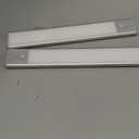 BLS 10inch Under Cabinet Lights, 40 LED Closet Lights, Motion Sensor Light Indoor, Battery Operated Lights, 1800mah USB C Rechargeable Under Cabinet Lighting, Magnetic Night Light for Kitchen (2 Pack)