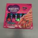 Nail Art Studio for Girls - Birthday Gift - Nail Polish Kit for Kids Ages 7-12 Years Old - Girl Gifts Ideas - Gift Set - Girly Stuff - Polish, Pens, Glitter, Stickers, Gems, Filer - 8 9 10 11 12 Year