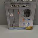 Magnetic Thermal Insulated Door Curtain, Fits Door Size 38" x 82",Durable Oxford Cloth&Thicken Polyester Fiber Fill, Efficient Temperature Control, Durable Construction, Soundproof and Windproof Gray