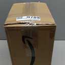 Amazon Basics 6-Sheet Cross-Cut Paper and Credit Card Shredder with 3.8 Gallon Bin, Shreds Staples, Black