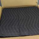 Tudomro 2 Pcs Sound Dampening Blanket Soundproof Blanket Grommeted General Indoor or Outdoor Use(48 x 78 Inches)