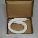 PATIKIL 2ft Drain Hose, Flexible Air Conditioner Water Pipe PVC Insulated Universal Tube for AC HVAC Indoor Internal Unit