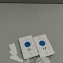 Remote Control Outlet Wireless Wall Mounted Light Switch, Wireless On Off Remote Outlet Switch with Magnetic Base, 100ft RF Range, 15A/1875W, Two Switches for One 0utlet W09RC2106