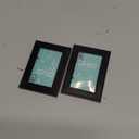 LaVie Home 2x3 Picture Frame 2 pack, Display Pictures 2 x 3 Photo Frame, 2x3 Black Frame with HD Plexiglas, Display Frame for Vertical or Horizontal, Classic Collection