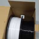 Creality 2 kg Black & White PETG 1.75mm Filament, 3D Printer Filament Bundle, Excellent Toughness High Precision, Odorless Non-Toxic Moistureproof, Glossy, Accuracy +/- 0.02mm