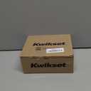 Kwikset Halifax Interior Privacy Door Handle with Lock, Door Lever For Bathroom and Bedroom, Satin Nickel Reversible Keyless Push Button Lock Door Lever, with Microban Protection (1 Pack)