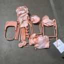 4-in-1 Baby Doll Stroller Set with Butterfly Design  Includes Toy Stroller, Crib, Bouncer & High Chair  Doll Accessories & Baby Doll Furniture Set for Toddlers 3-4 Years  Fits Dolls up to 18 Inches