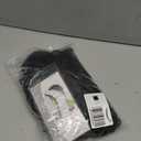 Cexin Men's Rocker Wig 70s 80s Men's Party Fancy Dress Halloween Wig Long Curly Black Mullet Rockstar Wig Fashion Smart Rocker Style Wigs Costume Hair Accessory Anime wig Beard stickers