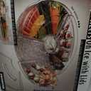 Prodyne Appetizers On Ice with Lids, 16", Clear