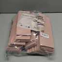 DIMJ Drawer Organizer Clothes 24Pack - Foldable Baby Organizers and Storage & Dresser Organizer for Bedroom, Closet - Nursery Organization Dresser Dividers for underwear, Sock,Bra, Belt, Tie, Pink