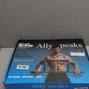 Ally Peaks Pull Up Bar for Doorway | Thickened Steel Max Limit 440 lbs Upper Body Fitness Workout Bar| Multi-Grip Strength for Doorway | Indoor Chin-Up Bar Fitness Trainer for Home Gym Portable (black)