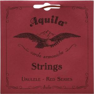 Aquila Red Series AQ-84 Soprano Ukulele Strings – Low G – 1 Set of 4 – Premium Synthetic Nylon for Brighter Tone and Stable Tuning