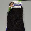 FreeTress Equal Synthetic Hair Drawstring Ponytail Bohemian Fro (2) (Dark Brown 2)