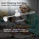 [3 Packs with Case] Food Pouch Topper No Spill No Squeeze Baby Food Pouch Topper Anti Spill Softsip Food Pouch Tops for Baby Toddler Food Pouch Toppers No Spill (Translucent with Case)