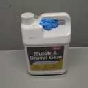 Rock and Mulch Glue for Landscaping - 128 fl oz Fast Dry Mulch Glue