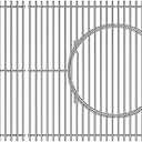 Gourmet BBQ System Grate Replacement Parts for Weber Genesis II 400 Genesis II LX 400 Series Grill,Cooking Grid for Weber Genesis II/LX E410 E435 E440 S410,66097 66089,Stainless Steel