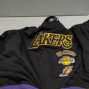 Pro Standard Big Girls NBA Retro Classics Fleece Crewneck Sweatshirt (Medium, Black/Purple)