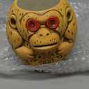 Coconut Monkey Hawaiian Tiki Mug, Decorative Cocktail Drinkware, 1 Piece