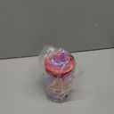 Owala Kids Insulation Stainless Steel Tumbler with Spill Resistant Flexible Straw, Easy to Clean, Kids Water Bottle, Great for Travel, Dishwasher Safe, 12 Oz, Pink and Purple (Lilac Rocket)