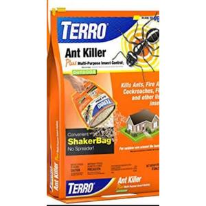 TERRO T901SR Ant Killer Plus Multi-Purpose Insect Control for Outdoors - Kills Fire Ants, Fleas, Cockroaches, and Other Crawling Insects - 1 Pack, 3 lb, Granule