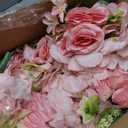 10 Sets Mason Jars Flower Table Centerpiece with Pink Rose Hydrangea Artificial Flowers Jars for Wedding Engagement Dining Party Kitchen Living Baby Bridal Shower