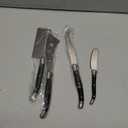 4-Pack Stainless Steel Cheese Knife Set Cheese Knives for Charcuterie Board Cheese Slicer Cheese Butter Cutter