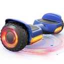 Gyroor Self Balancing Scooter New G13 All Terrain Balancing Scooter with LED Lights, Self Balancing Off Road with Bluetooth for Kids ages 6-12 and Adults (Blue)