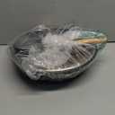 Carbon Steel Wok - Including Glass Cover and Silicone Spatula, 13-Inch Woks & Stir-Fry Pans for Induction, Electric, Gas Stoves