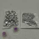 100 Sets Cover Buttons Kit with Tools Size Buttons to Cover Self Cover Buttons with Wire Backs DIY Fabric Cloth Cover Buttons (Size 24/0.59 Inch)