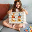 TIAMECH Make Your Own Circus Stickers - 24 Sheets Clown Magician Animals Make A Face Stickers for Kids, Birthday Party Favors & Educational Classroom Rewards