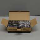 HapiRm Sponge Holder for Kitchen Sink - Self-draining Sink Caddy with Brush and Dishcloth Holders, Stainless Steel Kitchen Organizer for Countertop - Black