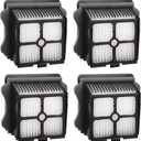 4 Pack Replacement Vacuum Filters Compatible with Tineco iFloor 3, Floor ONE S3, Floor ONE S5, Floor ONE S5 Pro Cordless Wet Dry Vacuum Cleaner