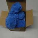 Plush Squeaky Dog Toy, Crinkle Stuffed Dog Toy Keep Them Busy Tug of War Birthday Dog Chew Toy for Small Medium Large Dogs (Blue)