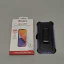 OtterBox iPhone 12 & iPhone 12 Pro (Only) - Defender Series Case - Mountain Majesty (Purple) - Holster Clip Included - with Screen Protector - Microbial Defense Protection