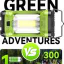 AlpsWolf Camping Lantern Rechargeable, 4000LM LED Lanterns for Power Outages, 4600mAh Super Bright Portabl Lantern & Lights for Emergency, Hurricane, Camping