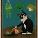 Bestylez Cute Cat Pictures Poster - Catio Accessories & Room Decor Gifts For Cat Lovers - 'I Do What I Want' Sign, 8 x 12 Inch