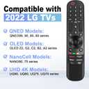 Magic Remote for LG-Smart-TV-Remote-Control-Replacement with Pointer and Voice Function,Compatible with LG 2019-2024 UHD OLED QNED NanoCell 4K 8K Smart TV