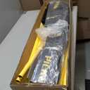 Portable Pickleball Net Set with Wheels, Regulation Size 22 FT & Half Court 11 FT, Steady Metal Frame Pickle Ball Net Set System with Carry Bag for Backyards, Driveways, and Garages (Black&Yellow)